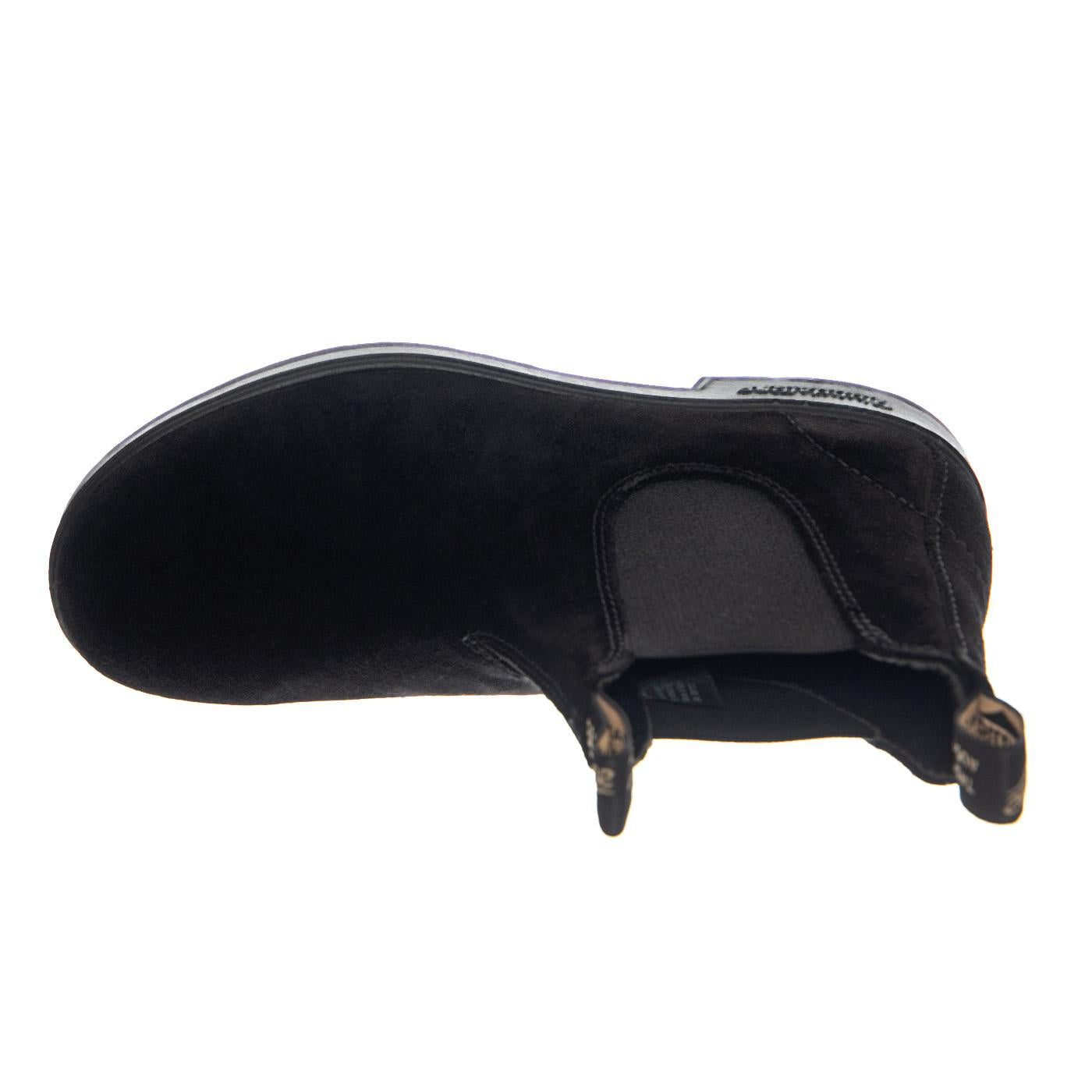 585 Chelsea Boot Waxed Nubuk Leather - Black & Black - Stivaletti Uomo Neri 252 2405 BLUNDSTONE 