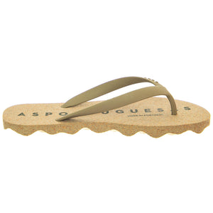 Base L Rubber Strape Military Gold - Sandali Donna Verdi P018109006-MILITARY GOLD  ASPORTUGUESAS 