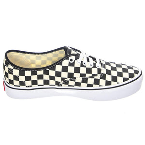 UA Authentic Lite (Checkerboard) - Scarpe Stringate Profilo Basso Uomo Nere / Bianche / Checkerboard VN0A2Z5J5GX1M  VANS 