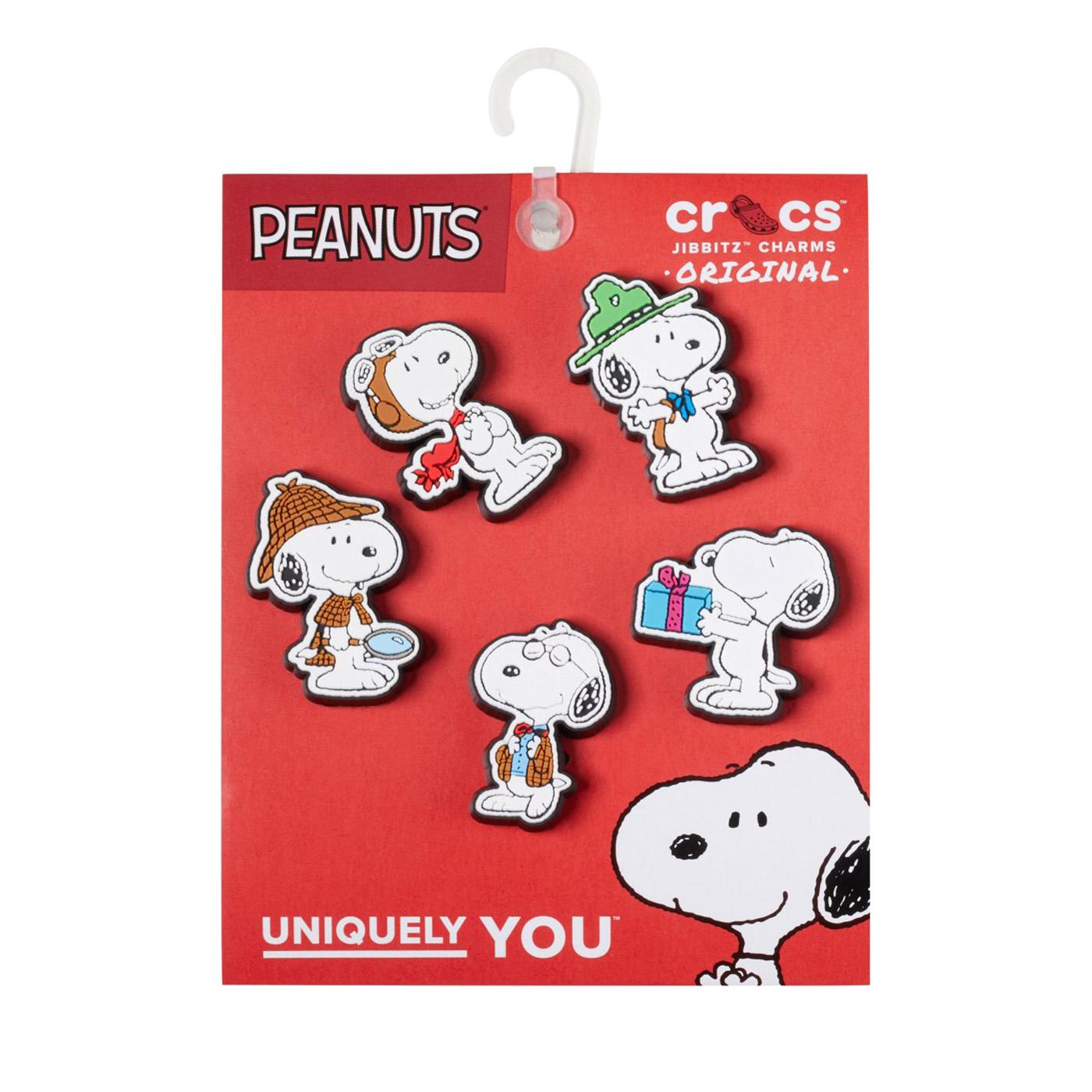Peanuts 5 Pack - Set di Charm Multicolore per Calzature Crocs 10011466  CROCS 