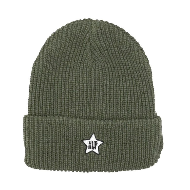 One Star Visor Beanie Avocado - Cappellino a Cuffia Verde BN00141-AVCDO  HUF 