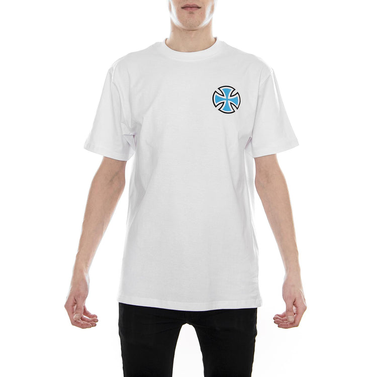 BTG Cross Tee White INA-TEE-BTG Cross Tee White  INDEPENDENT 