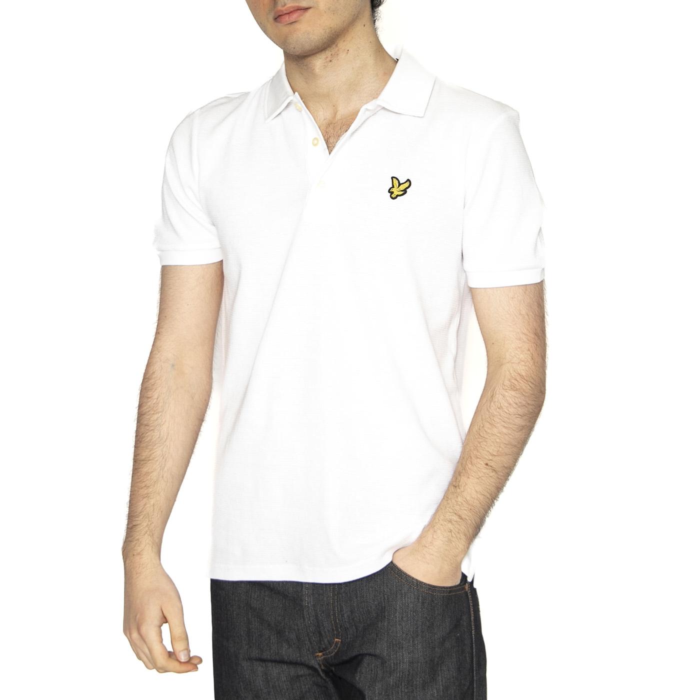 Milano Polo Shirt White - Polo Uomo Bianca SP2003V-626  LYLE & SCOTT 