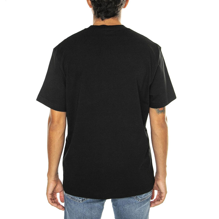 T-Shirt TH2827-031 - Maglietta Girocollo Uomo Nera TH2827-031  LACOSTE 