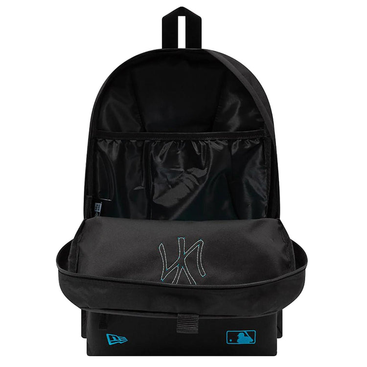 MLB Applique Stadium Bag New York Yankees Black / SW Blue - Zaino Nero 60503782  NEW ERA 