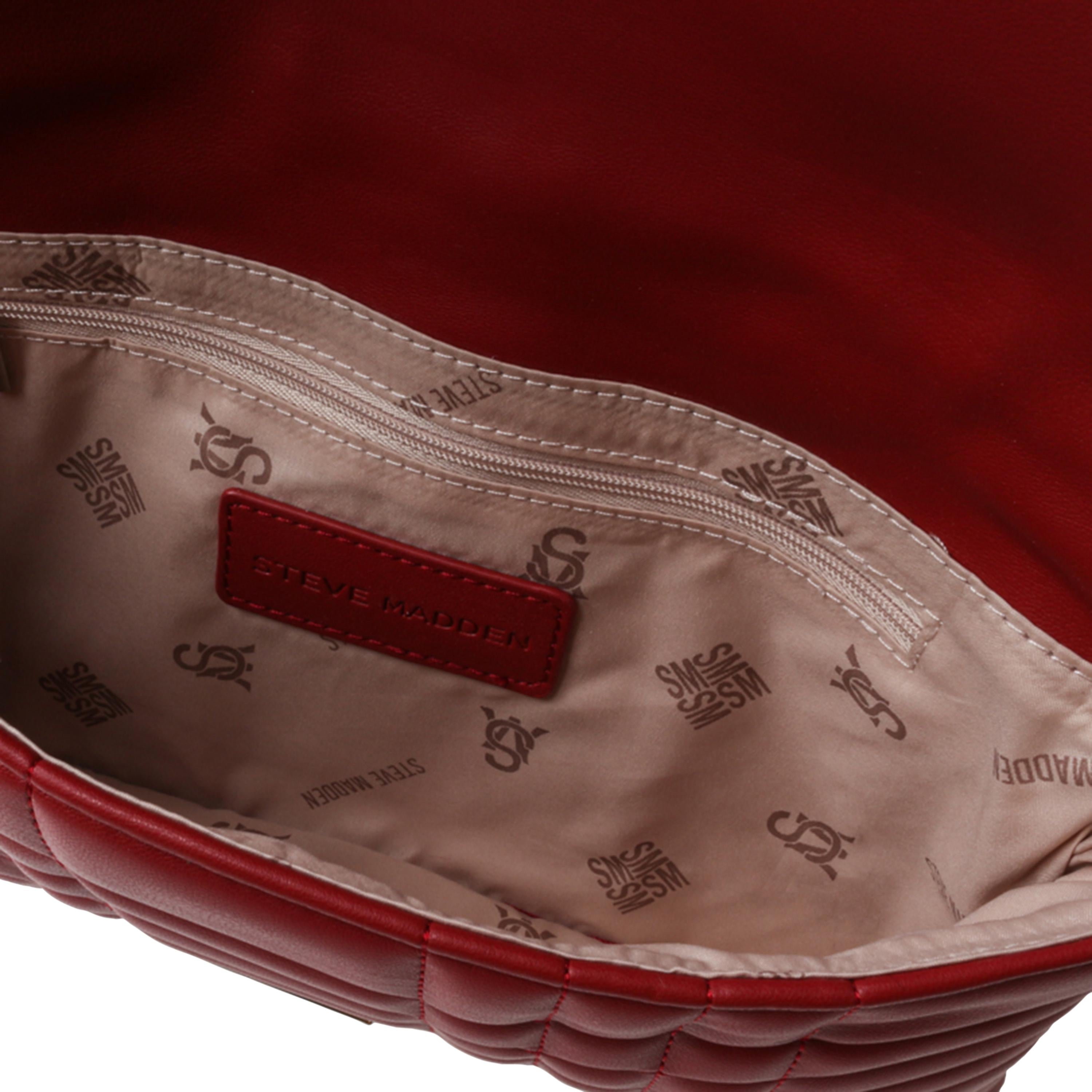 Bcobbleq Red - Borsa a Tracolla Rossa SMABCOBBLEQ-RED  STEVE MADDEN 