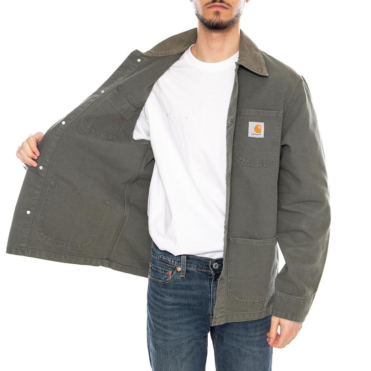 Michigan Coat Leaf / Leaf - Giacca Uomo Verde I034787 3MA4O CARHARTT WIP 