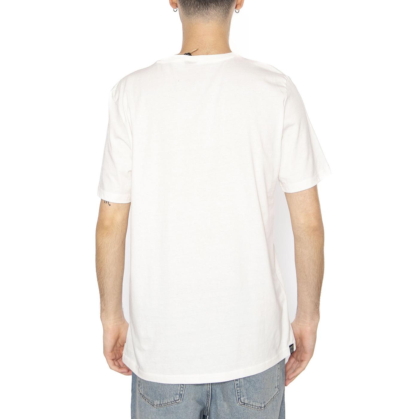 Caarlo Sseashell / Off White Maglietta Girocollo Uomo Bianca 1711421-401  PROTEST 