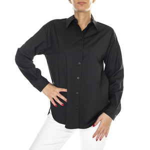 Camicia Donna 999 Nera Black Shirt W266C06W593-999  SKILLS 