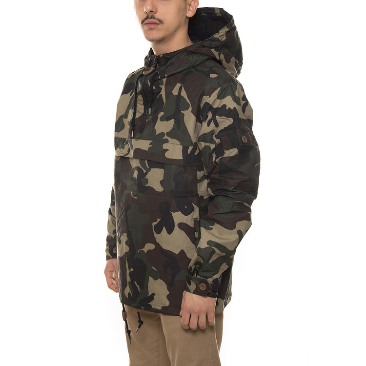 POLLARD ZIP PULLOVER JACKET CAMOUFLAGE 07-200265-CF  DICKIES 