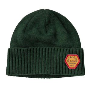 Brodeo Beanie Clean Climb Patch Pinyon Green - Cappellino a Cuffia Verde 29206-CCPI  PATAGONIA 