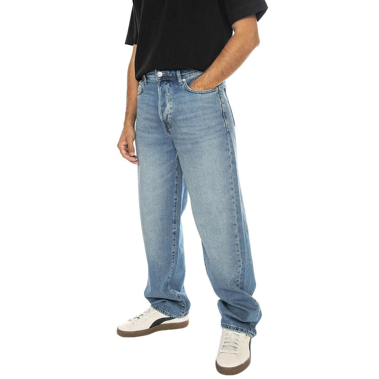 Onsfade Loose Medium Blue Denim - Pantaloni Denim Jeans Uomo Blu 22026781-DNM  ONLY & SONS 