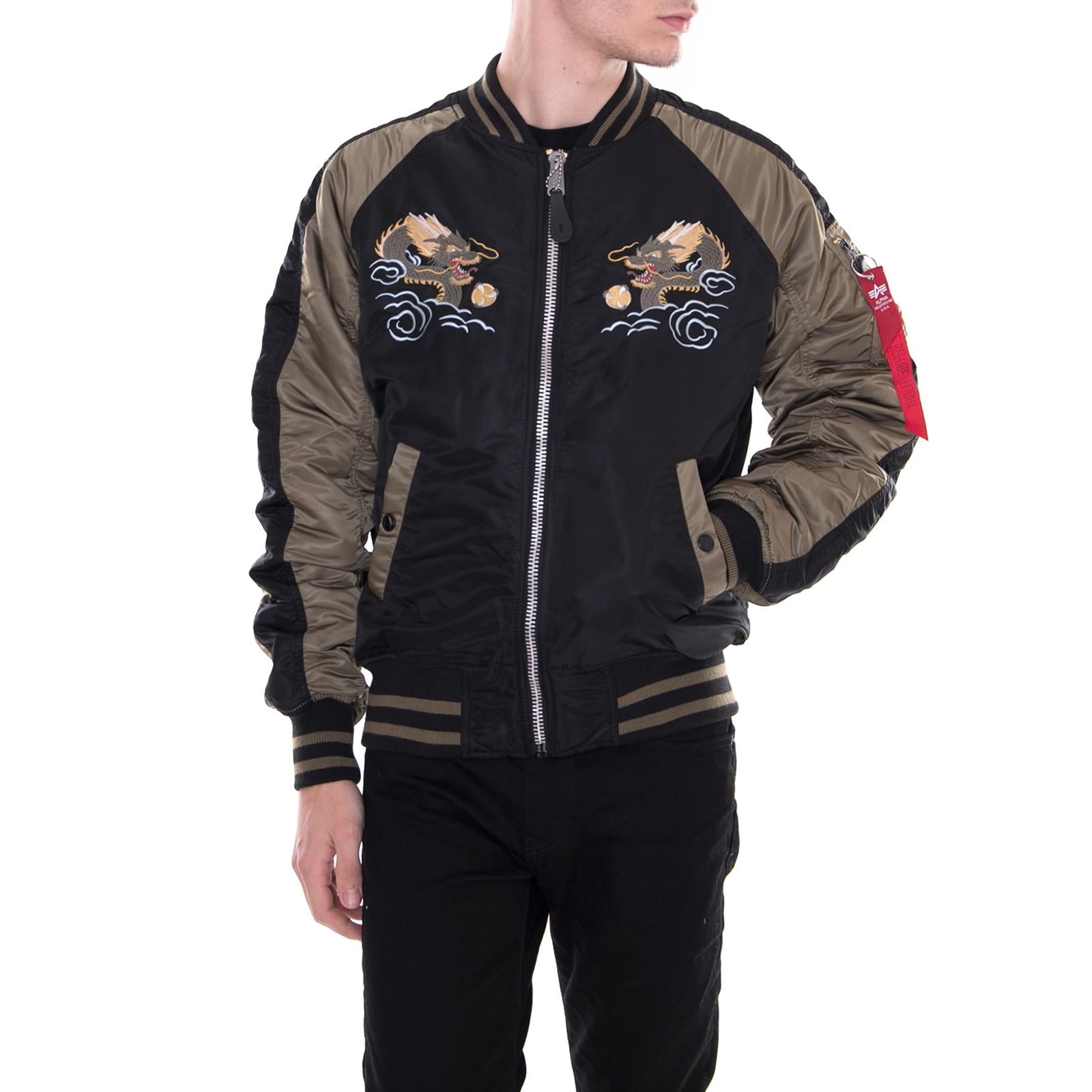 Japan Dragon Black 178138-03  ALPHA INDUSTRIES 