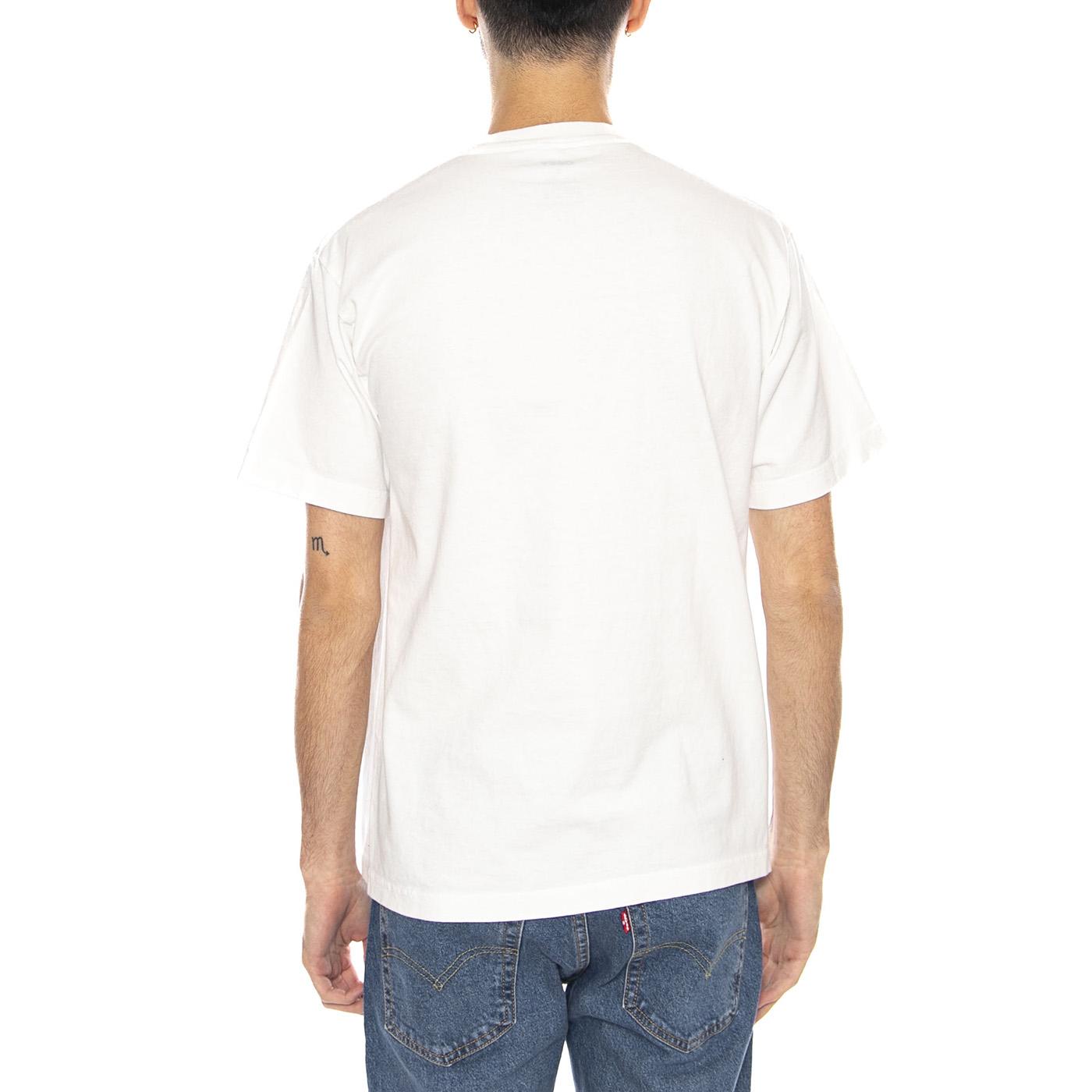 Obey Bold Tee -- Maglietta Girocollo Uomo Bianca Vintage 167924100 VWH OBEY 