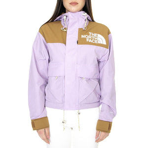 W 86 Low-Fi Hi-Tek Mountain Short Jacket Lupine / Utility Brown - Giacca Donna Viola NF0A7ZYTYK51  THE NORTH FACE 