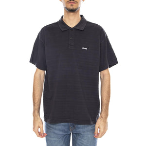 Nash Bigwig Polo SS Digital Black -- Polo a Maniche Corte Uomo Nera 131090093 DIB OBEY 