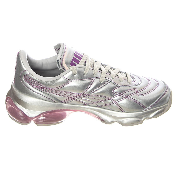 Cell Dome King Metal,Puma Silver Byzanti X Dua Lipa - Scarpe Stringate Profilo Basso Donna Argento 387291-01  PUMA 