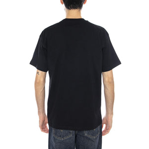 S/S Theory And Practice T-Shirt -- Maglietta Uomo Nera I035501.89XX . CARHARTT WIP 