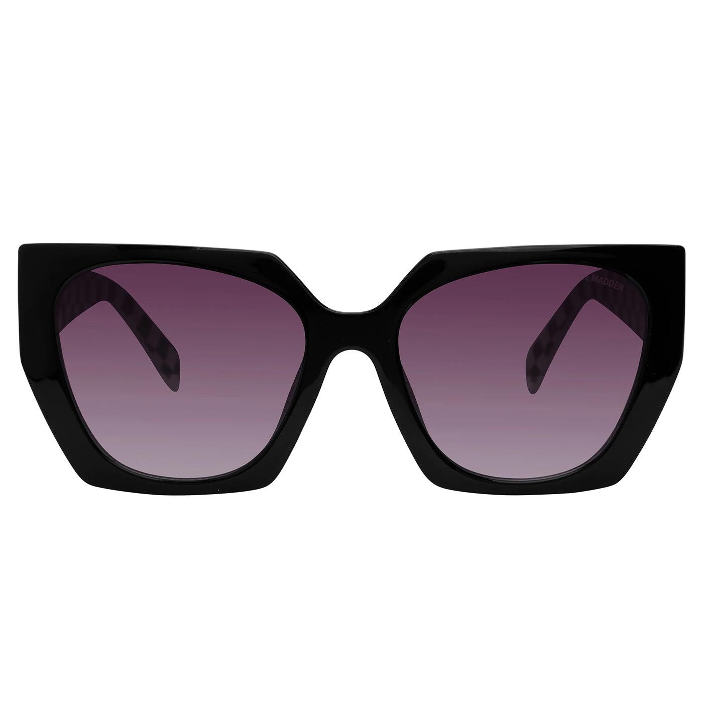 Grae Black Opaque Pink Opaque With SM Bloc Logo Paper Transfer On Interior Smoke Gradient - Occhiali da Sole Multicolore SMAX17209  STEVE MADDEN 