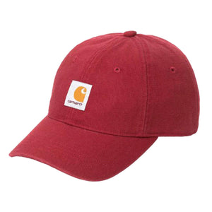 Selby Canvas Cap Scarlet - Cappellino con Visiera Rosso I035414.H806  CARHARTT WIP 