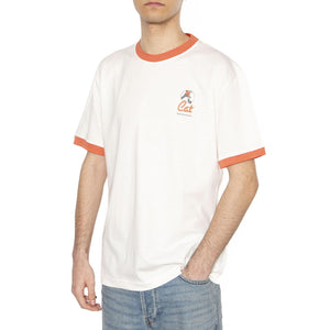 Bowl T-Shirt - Maglietta Girocollo Uomo Bianca 6010138-11-4300  CAT 