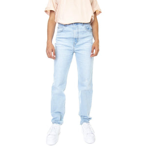 Womens 70S High Slim Straight Trainwreck Black Denim Jeans A0898-0011  LEVIS 