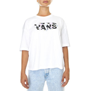 Flow Rina - Maglietta Girocollo Donna Bianca VN0A5LCNWHT1  VANS 