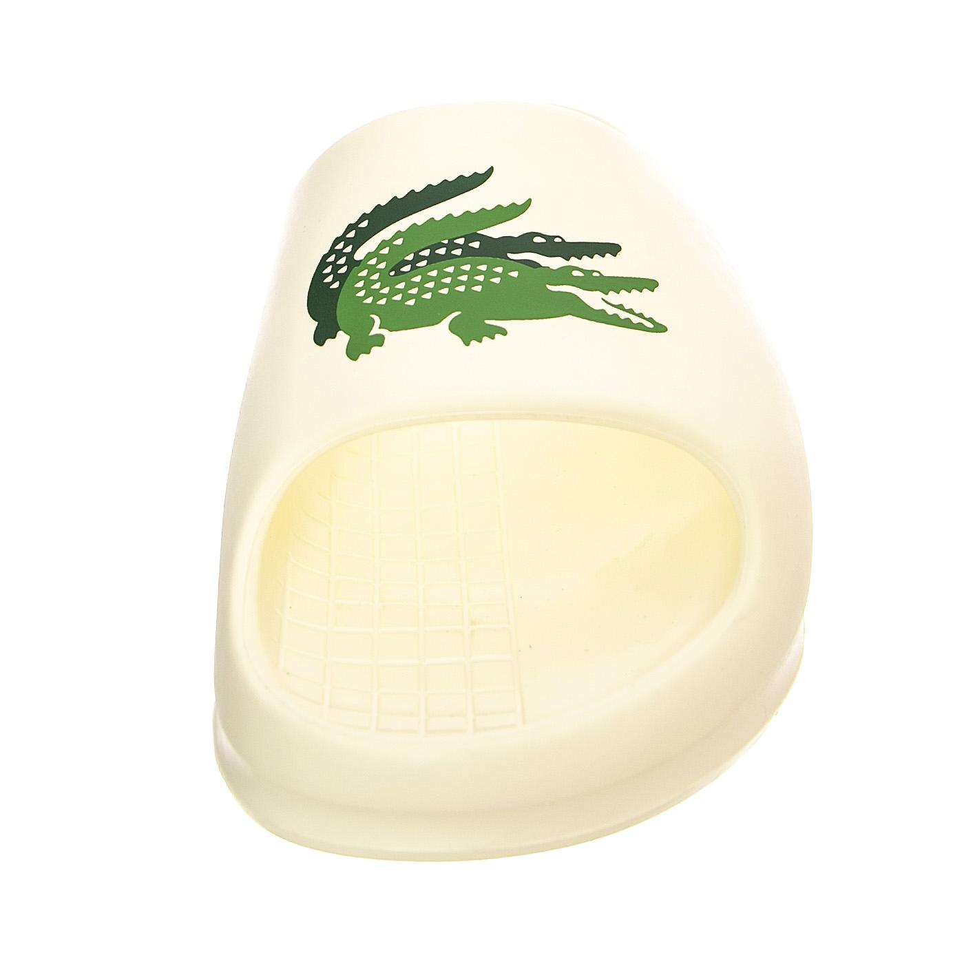 Serve Slide 2.0 Off White - Sandali / Ciabatte Uomo Bianche 745CMA0005WG1  LACOSTE 