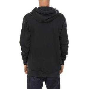 Mn Classic Zip Hoodie - Black / White - Felpa con Capuccio Uomo Nera V00J6KY28  VANS 