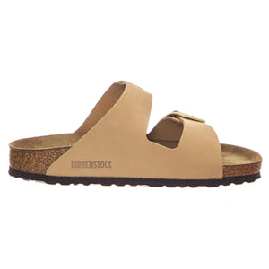 Arizona Big Buckle sandcastle, Nubuck Leather - Sandali Donna Beige 1024064  BIRKENSTOCK 