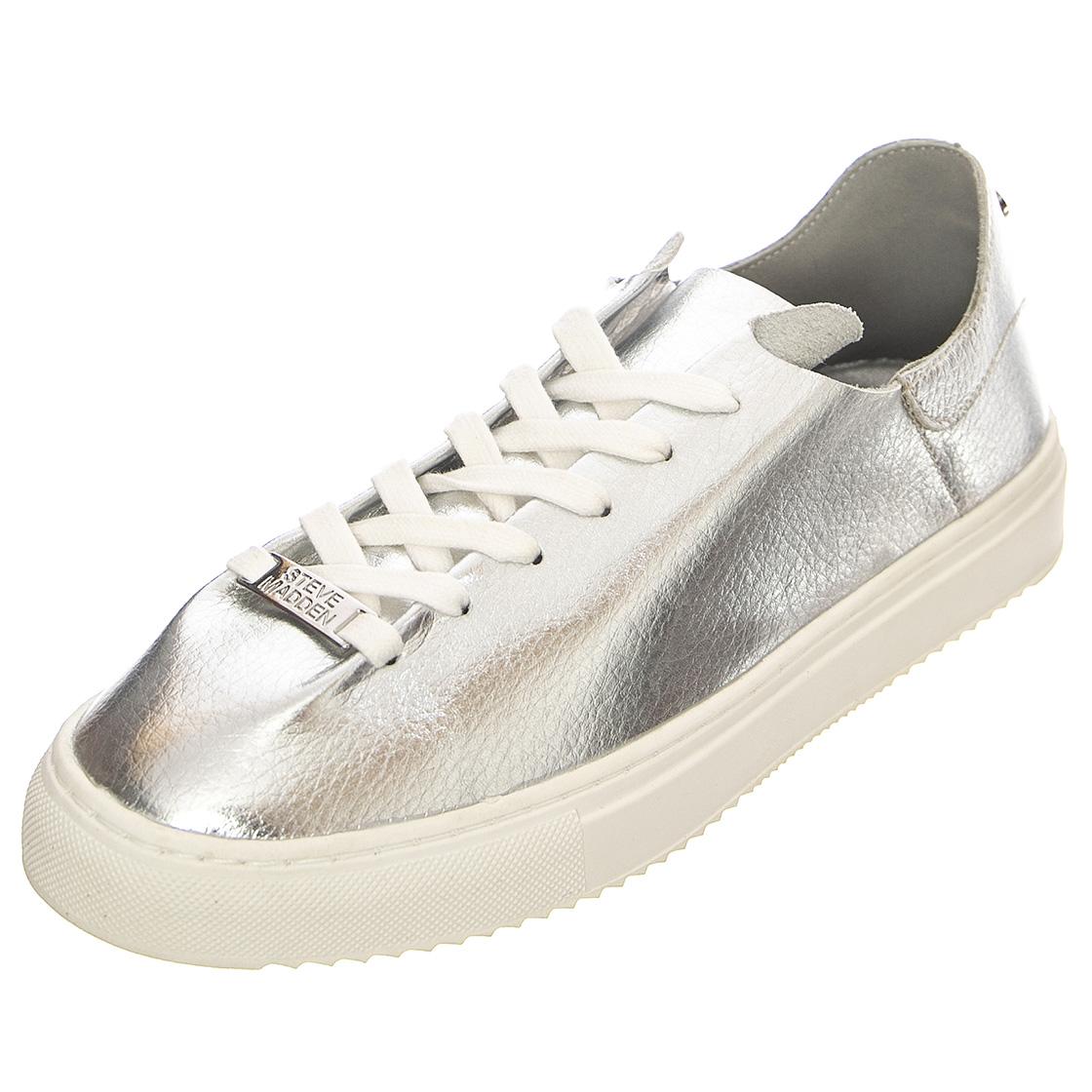 Dorey Silver - Scarpe Stringate Profilo Basso Donna Argento DORE03S1SILV  STEVE MADDEN 