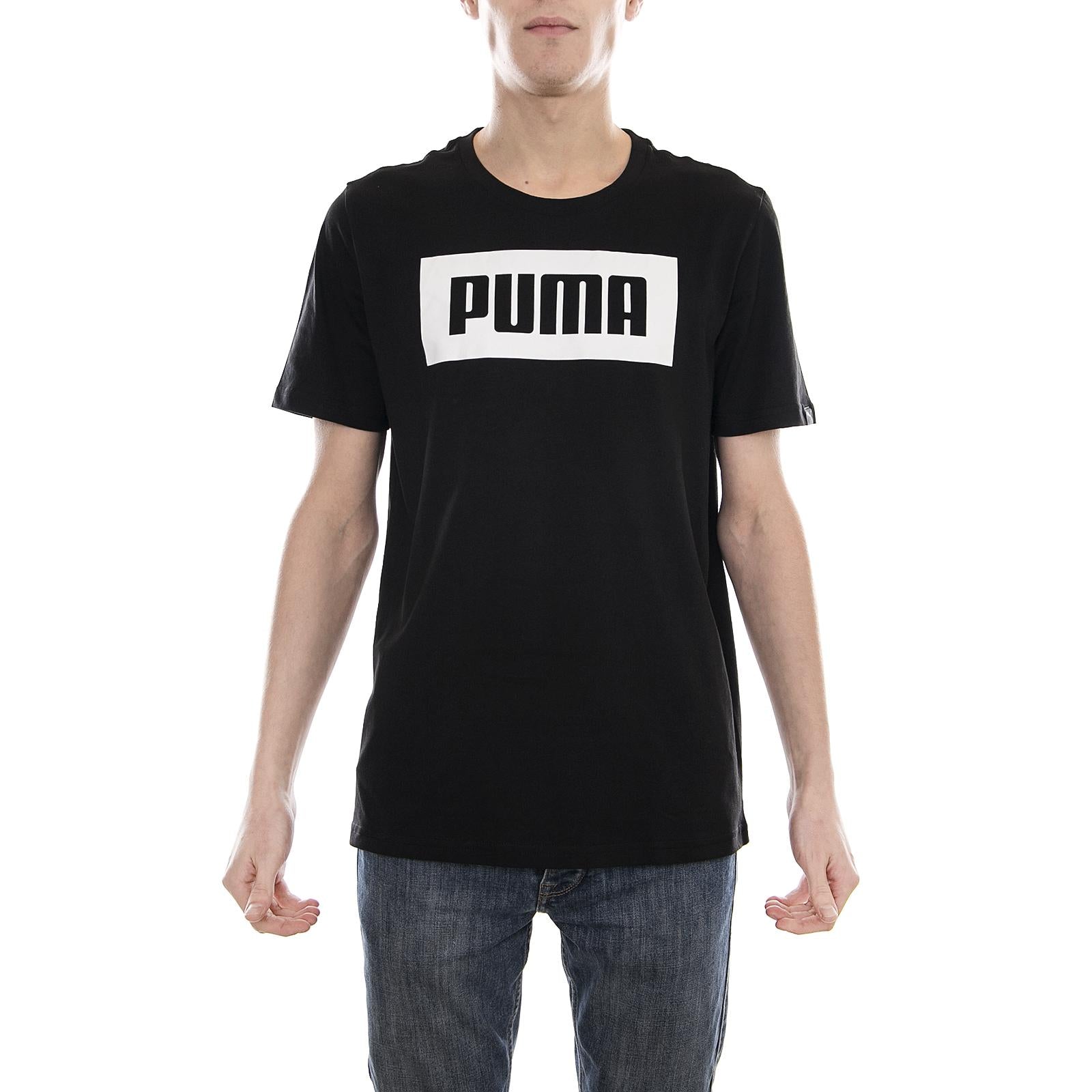 Rebel Basic Tee Cotton Black 85055401  PUMA 
