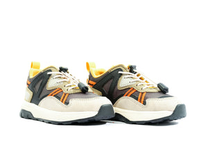 Ax-Eon Looutcity Dusky Green - Scarpe Stringate Profilo Basso Bambino Multicolore PAK58885-377-M  PALLADIUM 