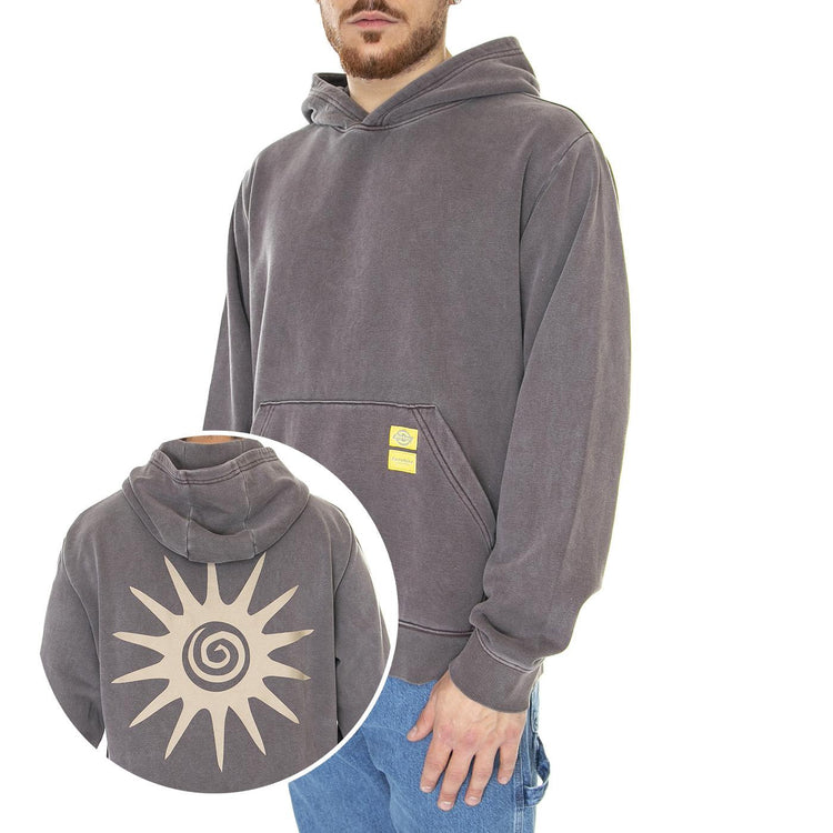 NYS Swirl Hoodie Tmber - Felpa con Cappuccio Uomo Marrone DK0A4Y4CTM01  DICKIES 