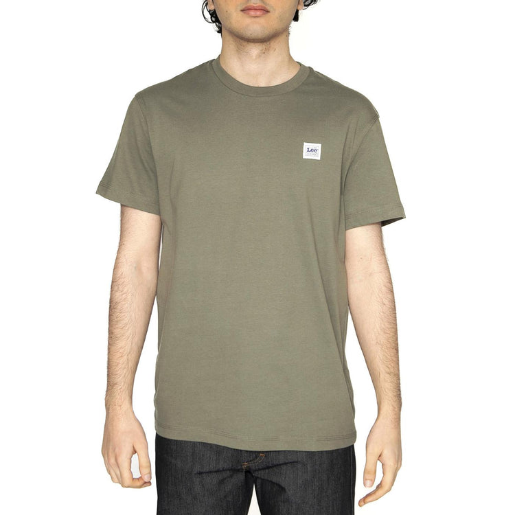 WW Tee Mercantile Green - Maglietta Girocollo Uomo Verde 112364585  LEE 