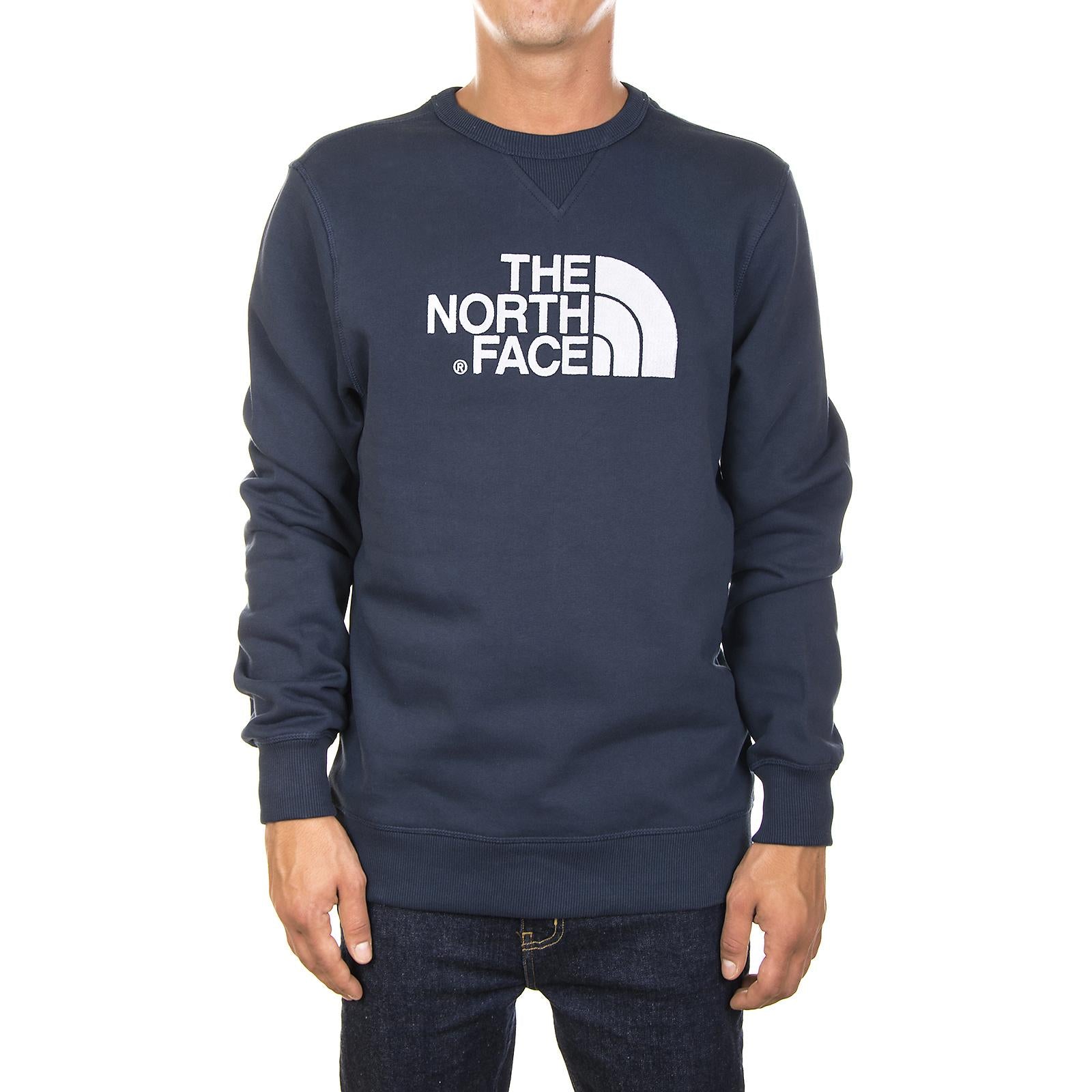 M DREW PEAK CREW URBAN NAVY T92ZWRH2G  THE NORTH FACE 