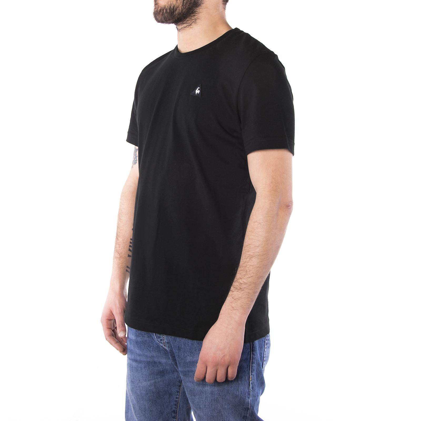 ESS LF Tee SS M black 1521736  LE COQ SPORTIF 