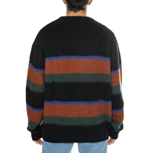 Merton Sweater Sundling Stripe, Deep H Brown - Maglione Girocollo Uomo Multicolore I033916.2C8XX  CARHARTT WIP 