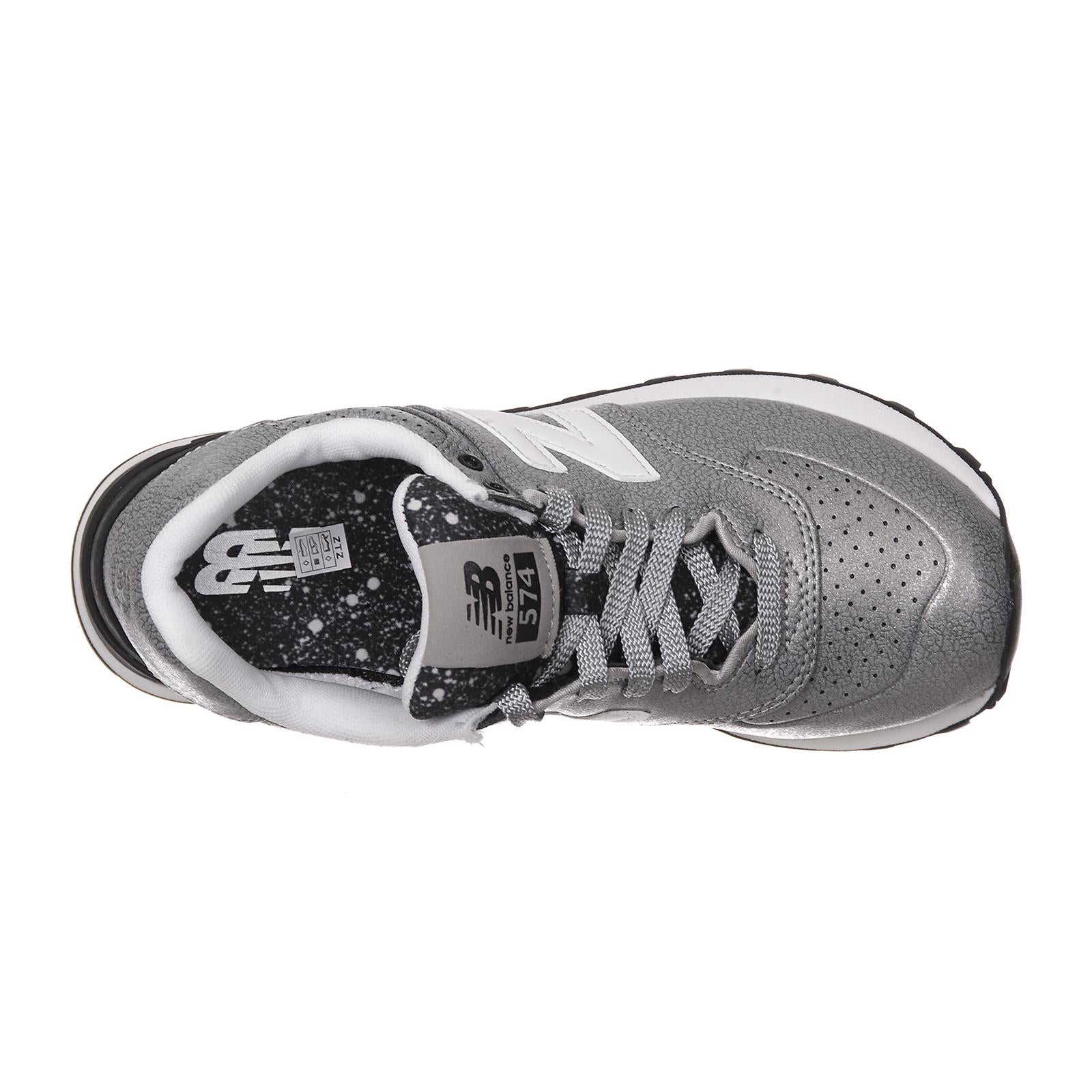 Scarpa Lifestyle DONNA Synthetic Lether SILVER/BLACK B NBWL574RAC  NEW BALANCE 