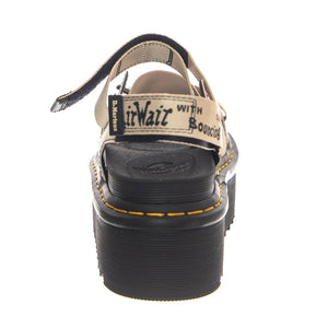 Kimber Warm Sand Webbing+Hydro Leather - Sandali Donna Beige 27351268  DR.MARTENS 