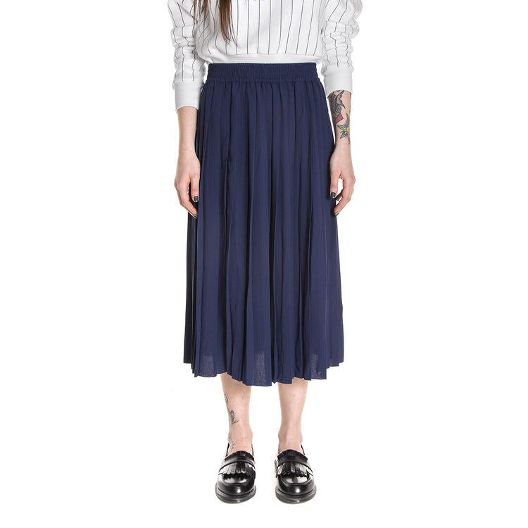 JUNIA MIDI SKIRT TWILLIGHT BLUE 141630145-683  MINIMUM 