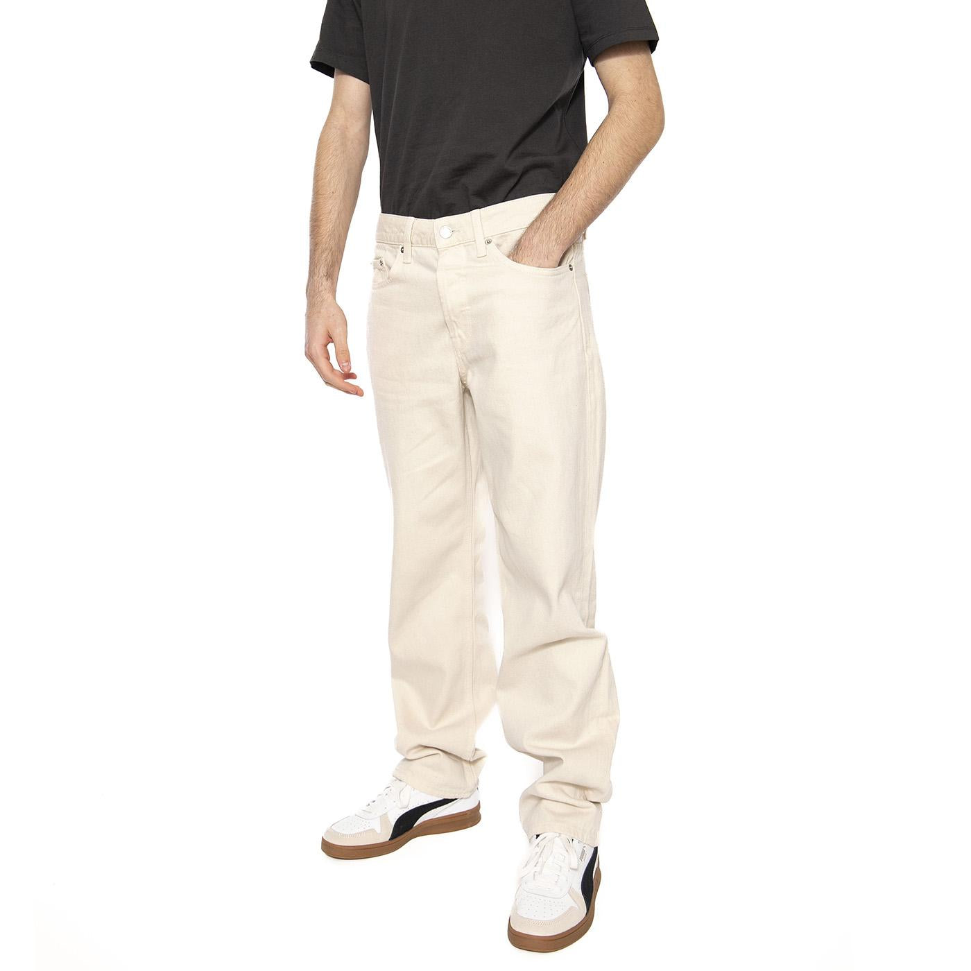 Edger Straight Ecru 5917 Pim Denim Noos Ecru - Pantaloni Denim Jeans Uomo Beige 22025917-4191811  ONLY & SONS 