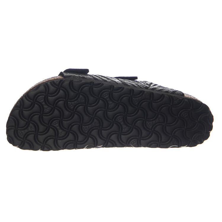 Arizona zebra black, Synthetics - Sandali Donna Neri 1029560  BIRKENSTOCK 