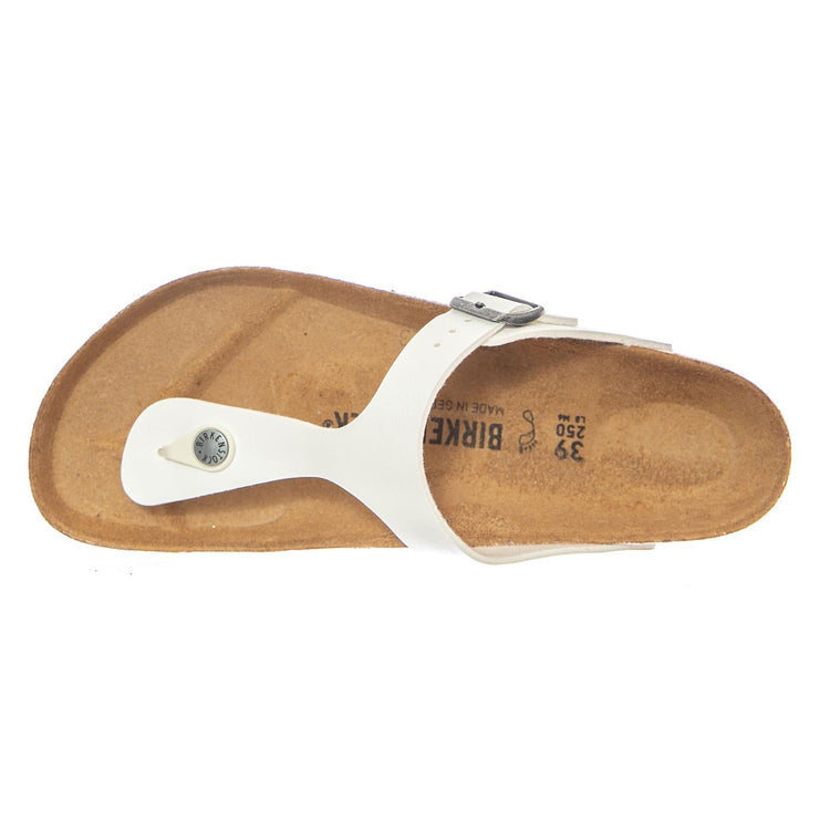 Gizeh Birko Flor Regular Fit White - Sandali Donna Bianchi 745531 WHT BIRKENSTOCK 