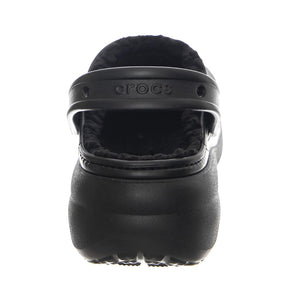 Classic Platform Lined Clog W BLK -  Sandali Donna Neri CR.207938-BLK  CROCS 