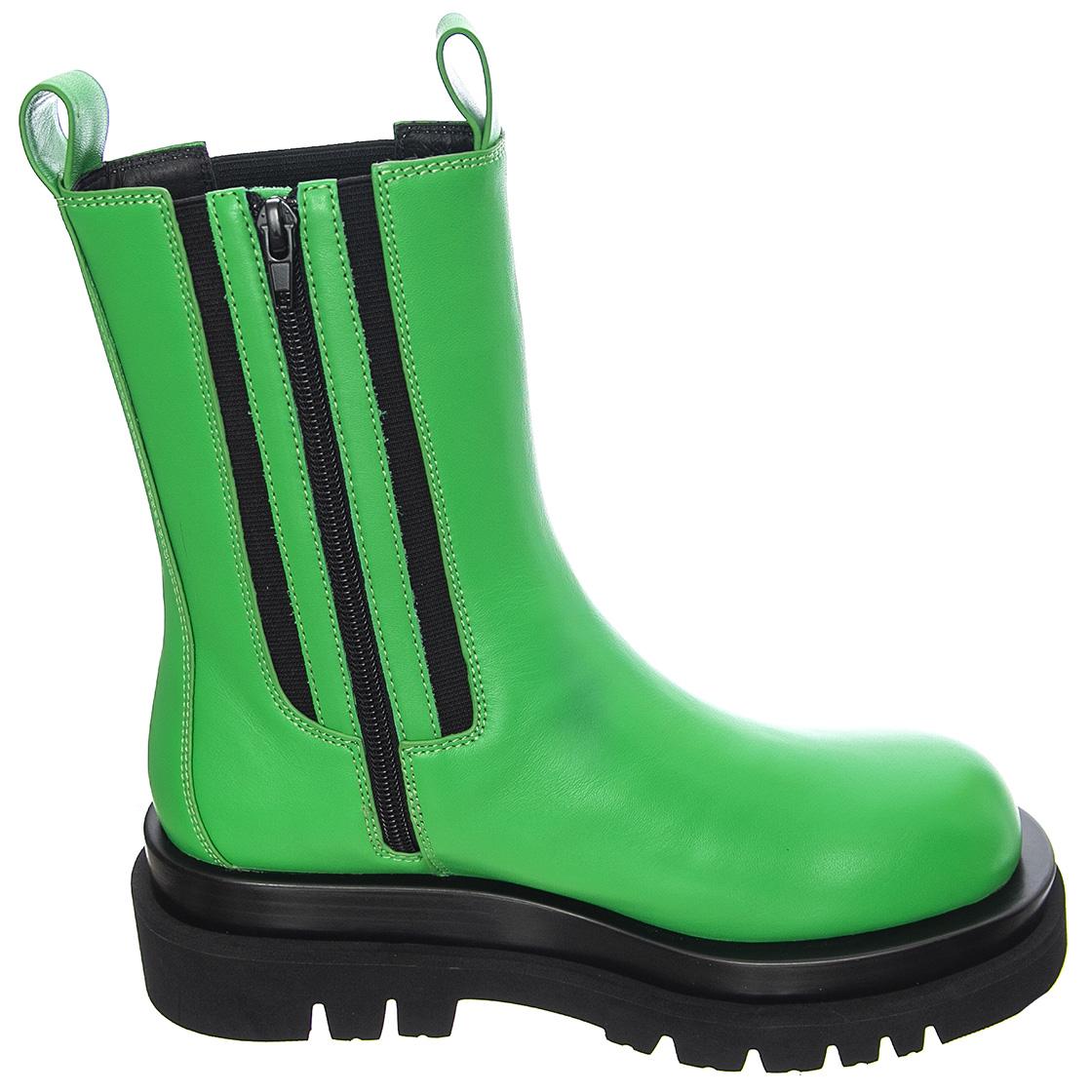 Womens Tanked Green Boots JCSJCD034112-GRE  JEFFREY CAMPBELL 