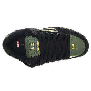 Tilt Black / Spruce Shoes - Scarpe Stringate Profilo Basso Uomo Nere GBTILT20599  GLOBE 