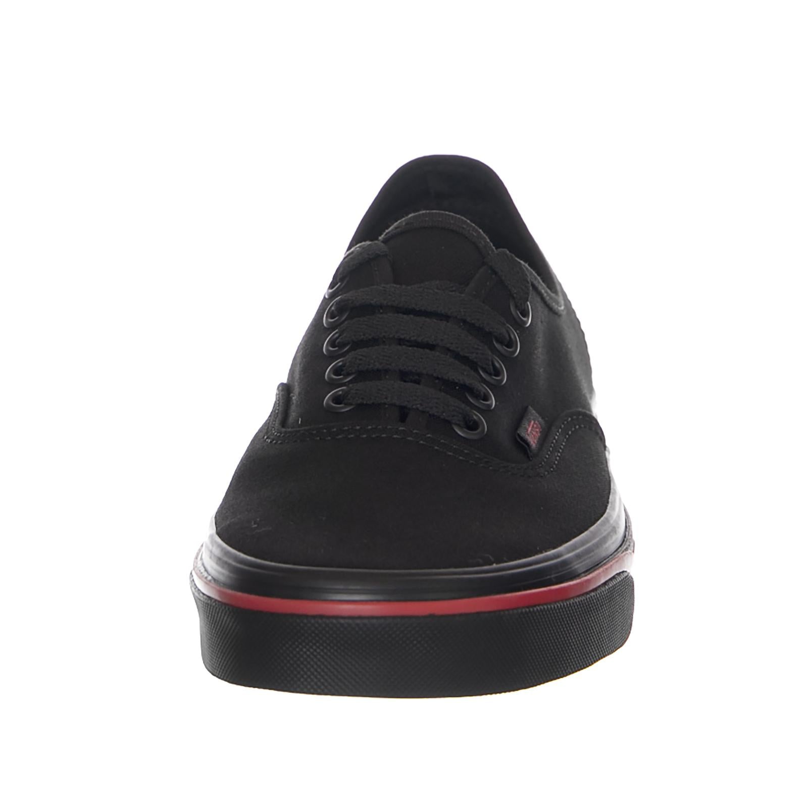 AUTHENTIC (FLAME WALL) Black / Red VA38EMQ8Q  VANS 