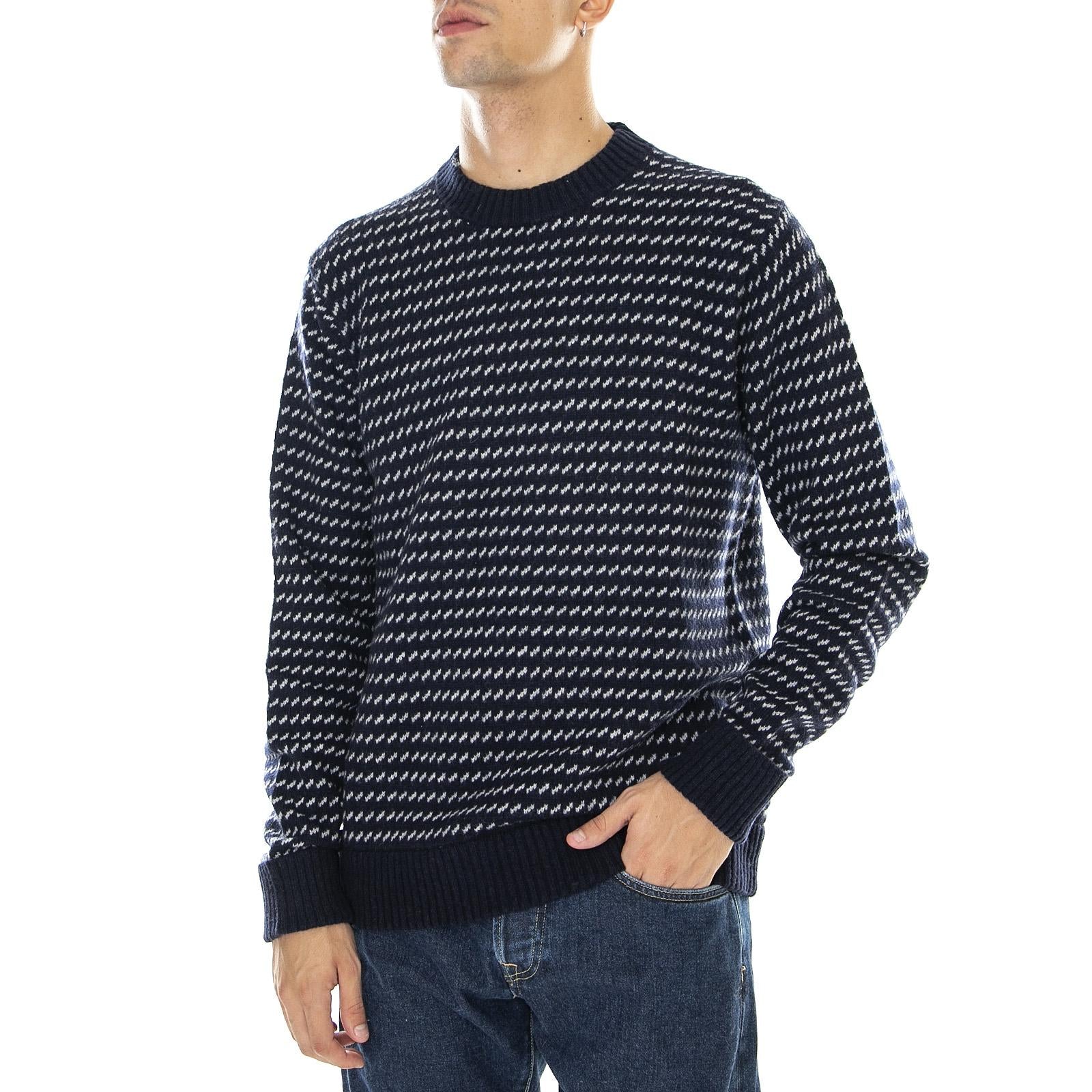 Recycled - Maglione Girocollo Uomo Blu 50655-CNY  PATAGONIA 