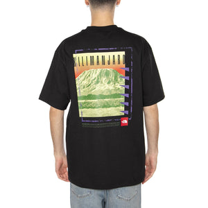 Unisex Axys Oversized S/S Tee - Maglietta Girocollo Uomo Nera NF0A8C1RJK31  THE NORTH FACE 